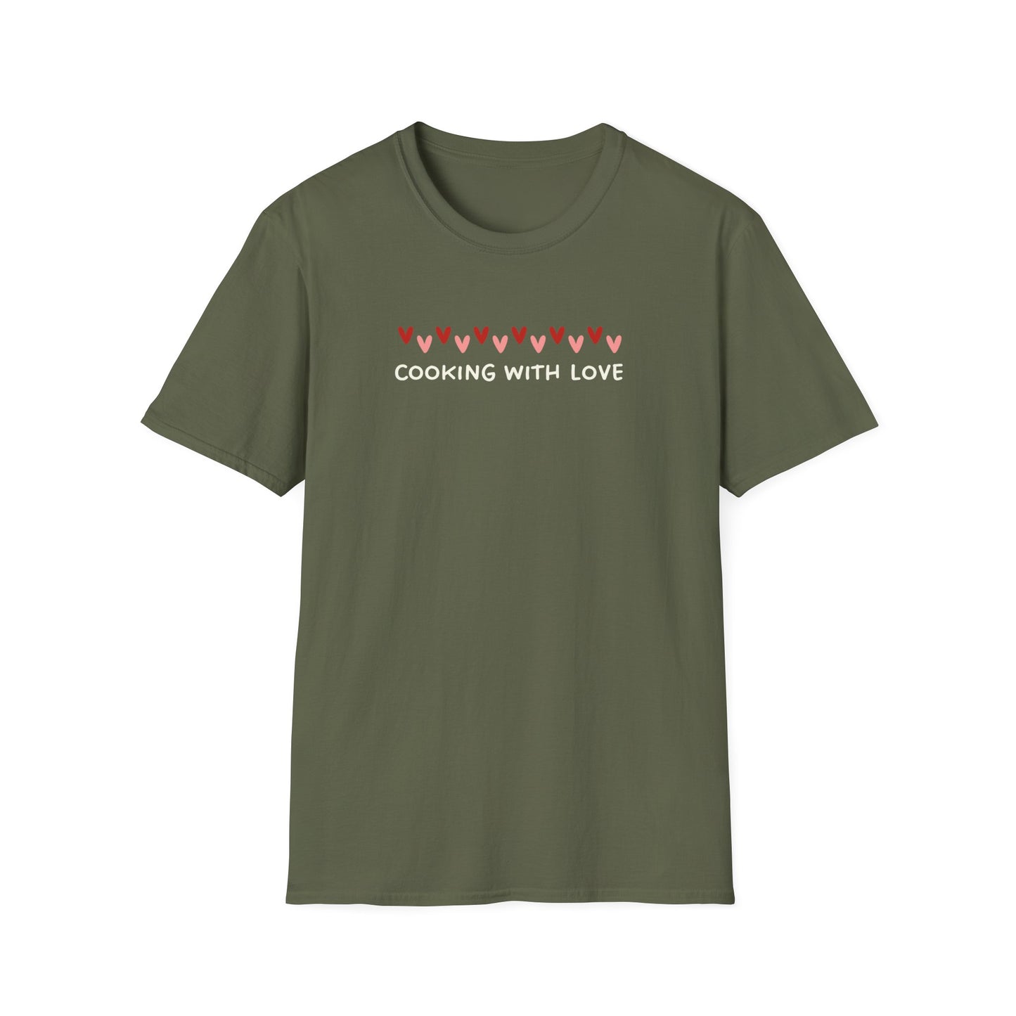 Cooking With Hearts T-shirt