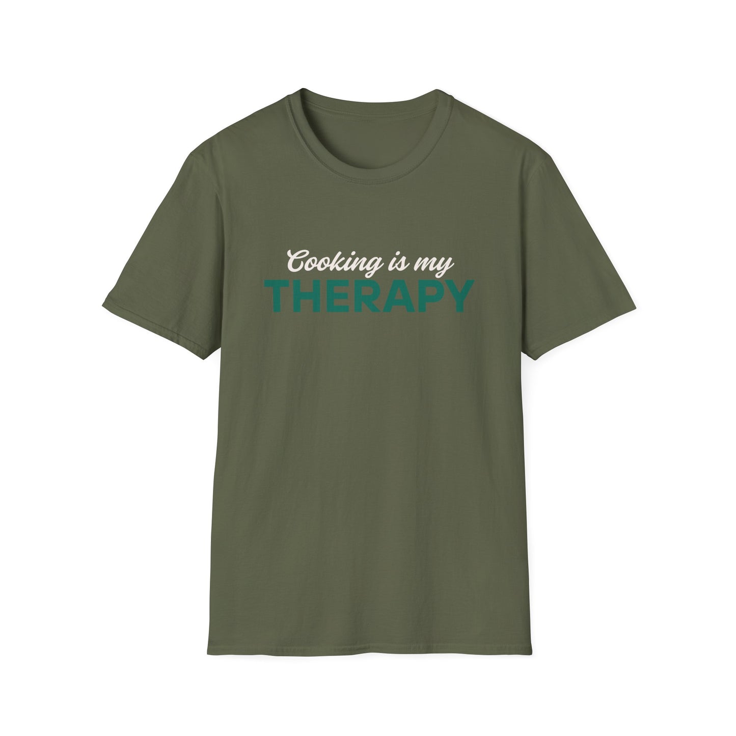 Cooking Is My Therapy T-shirt