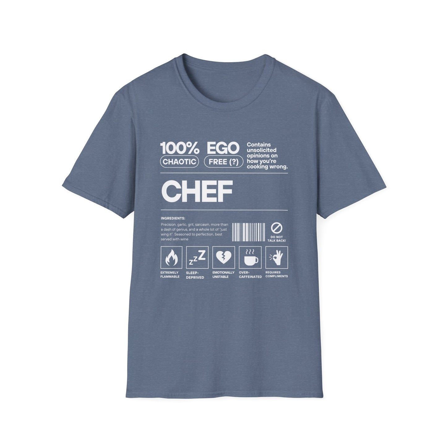 Chef Barcode T-shirt