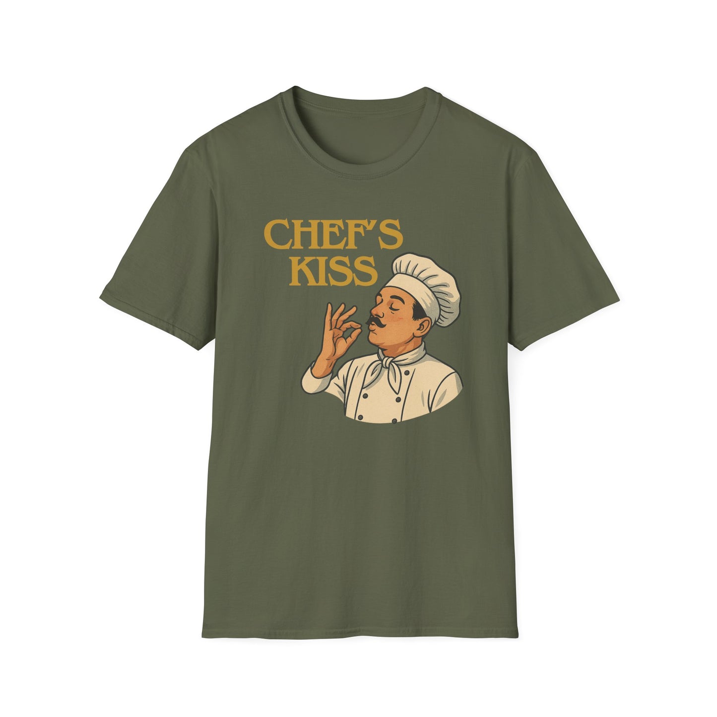 Chef's Kiss Golden T-shirt