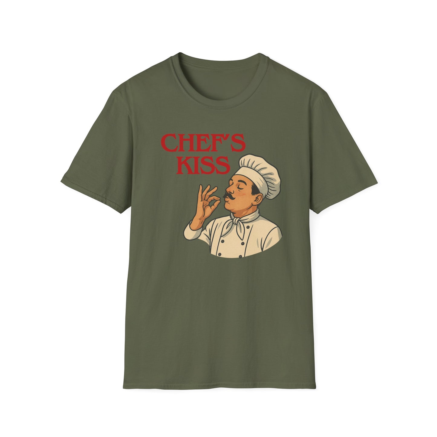 Chef's Kiss Red T-shirt