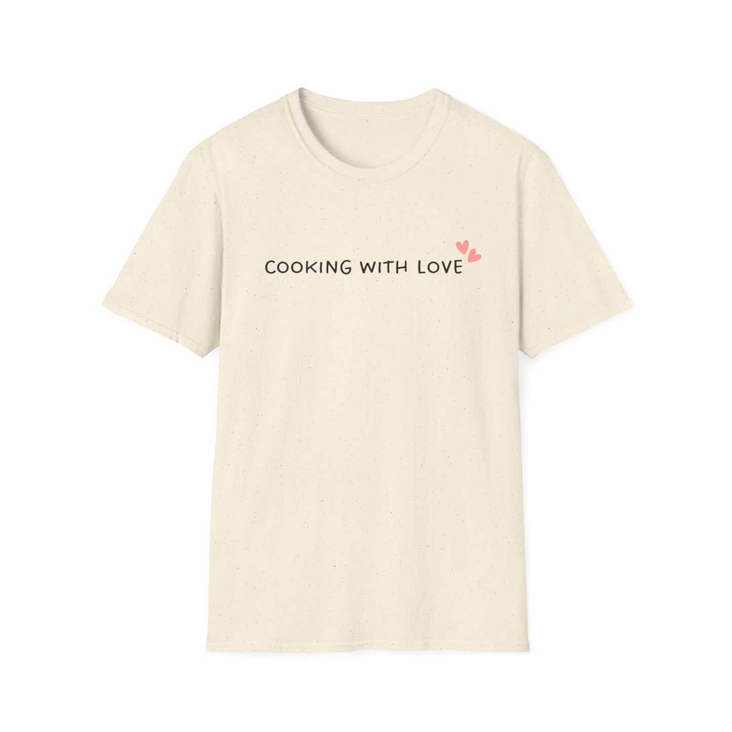 Cooking With Love Minimalistic T-shirt