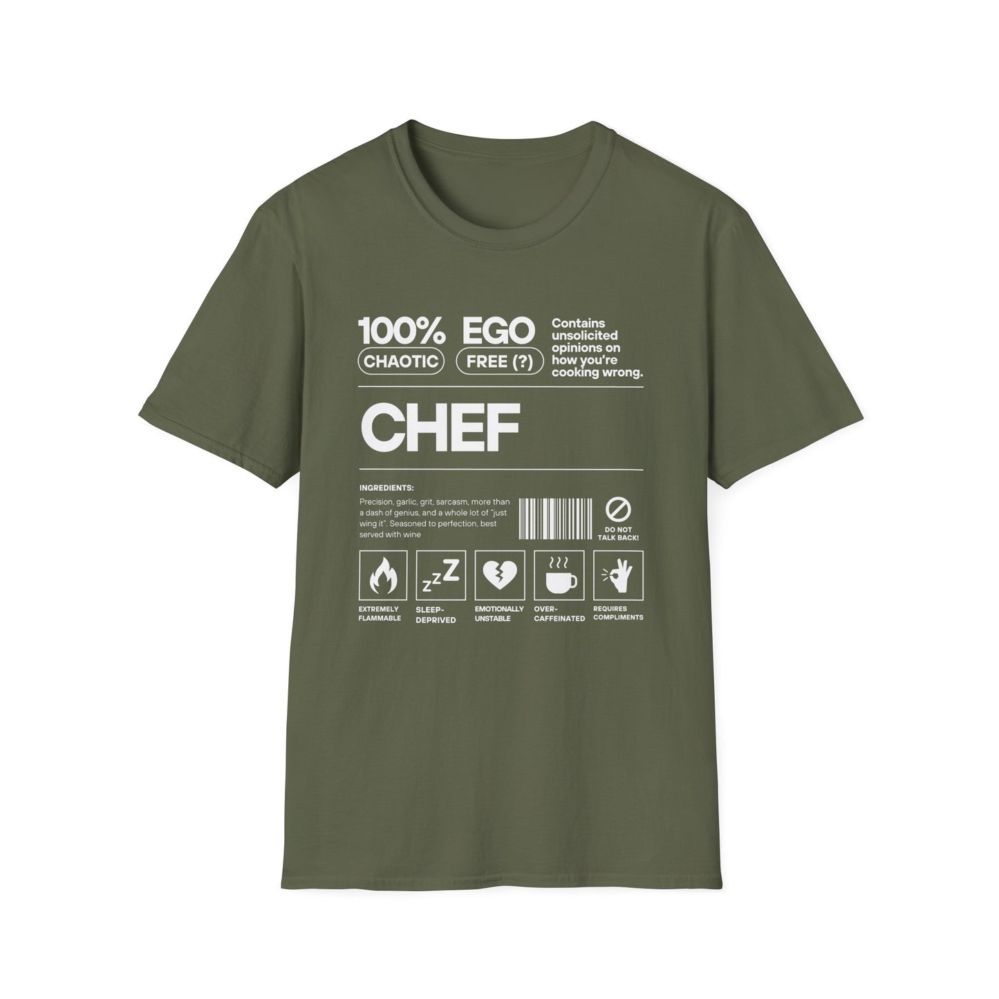 Chef Barcode T-shirt