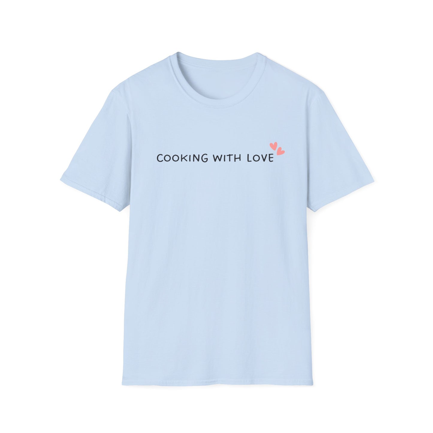 Cooking With Love Minimalistic T-shirt