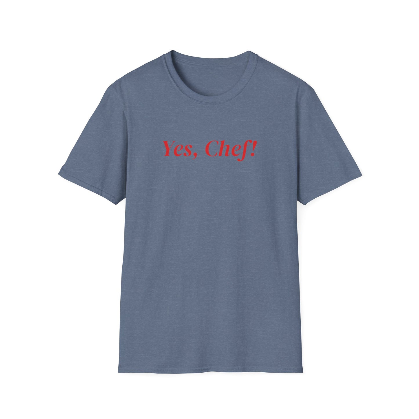 Yes Chef Serif T-shirt