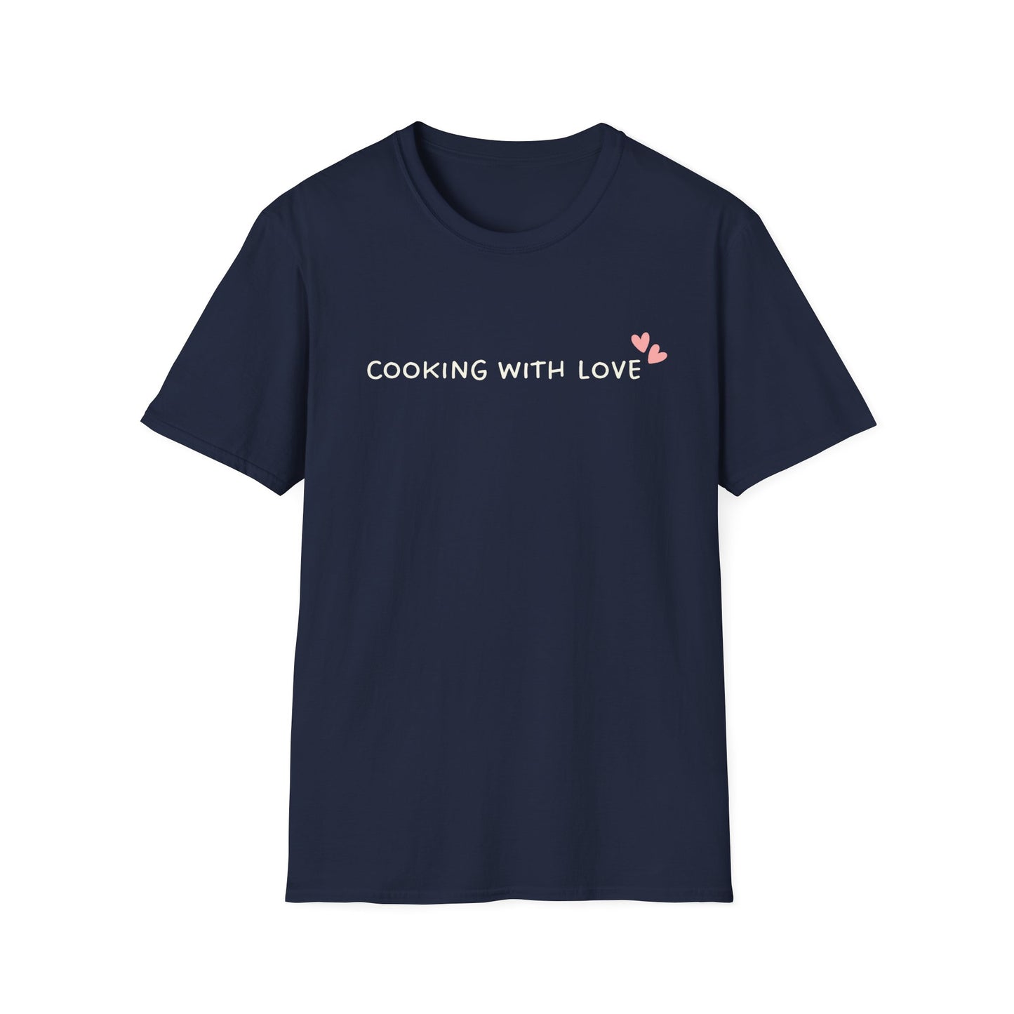 Cooking With Love Minimalistic T-shirt