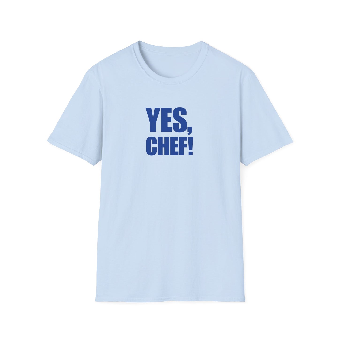 Yes Chef Blue T-shirt