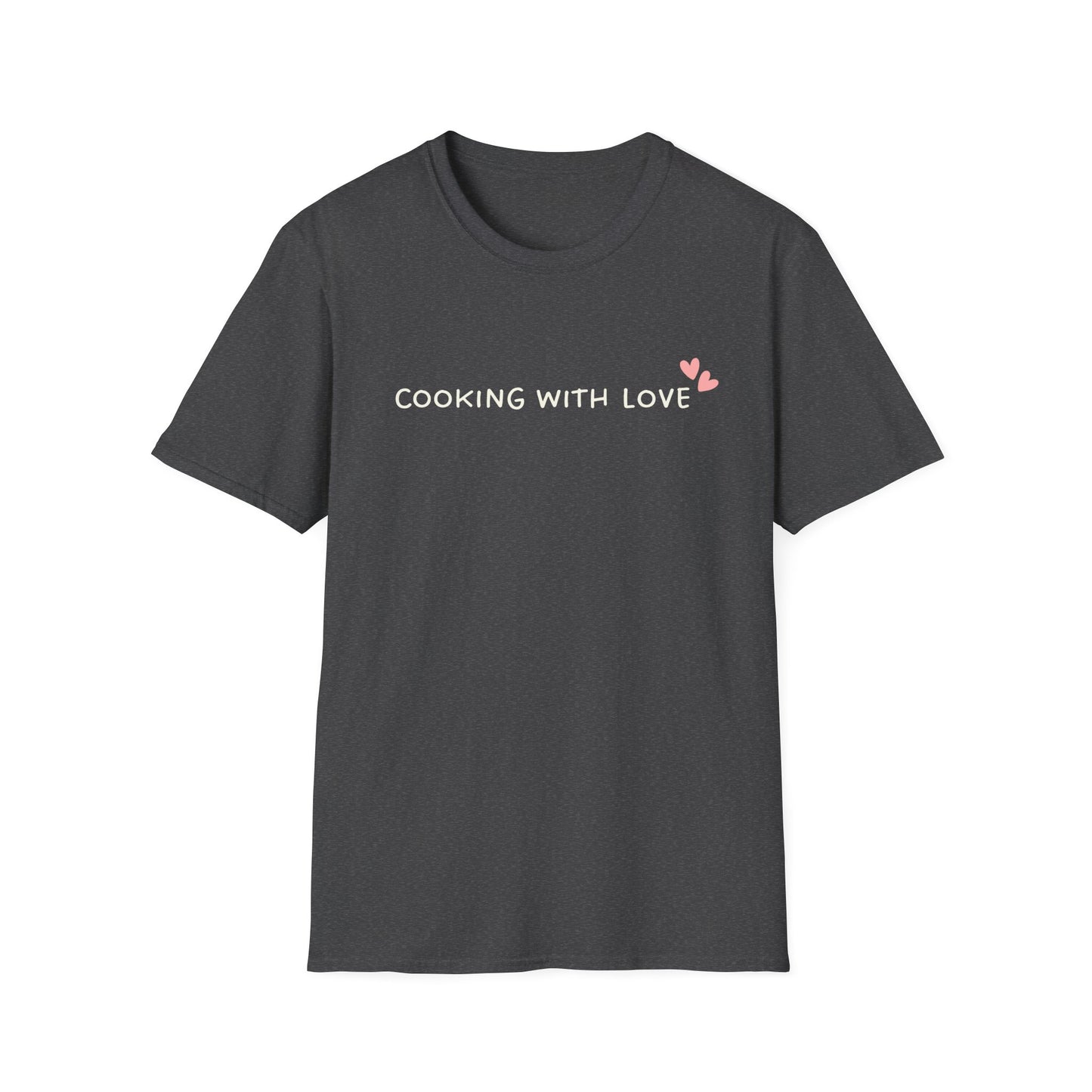 Cooking With Love Minimalistic T-shirt