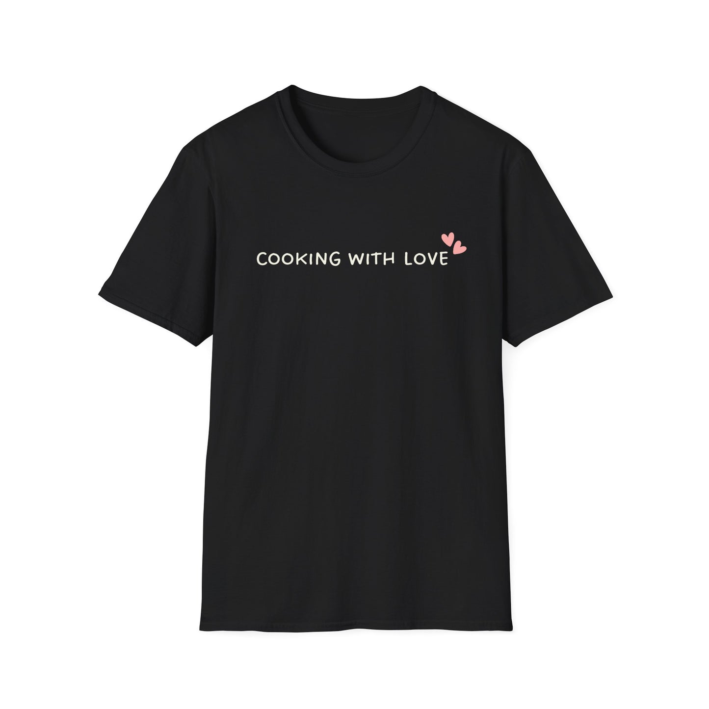 Cooking With Love Minimalistic T-shirt