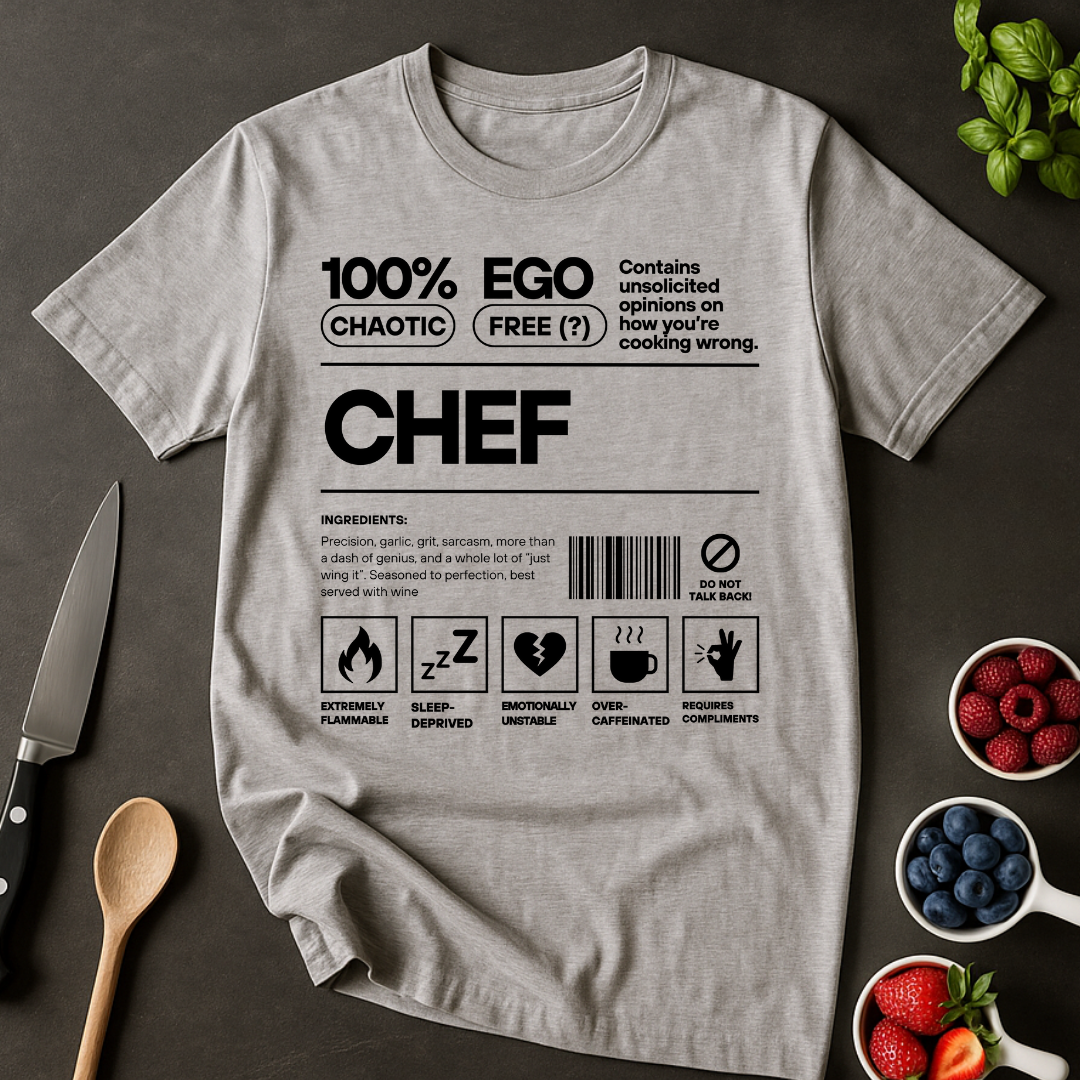 Chef Barcode T-shirt