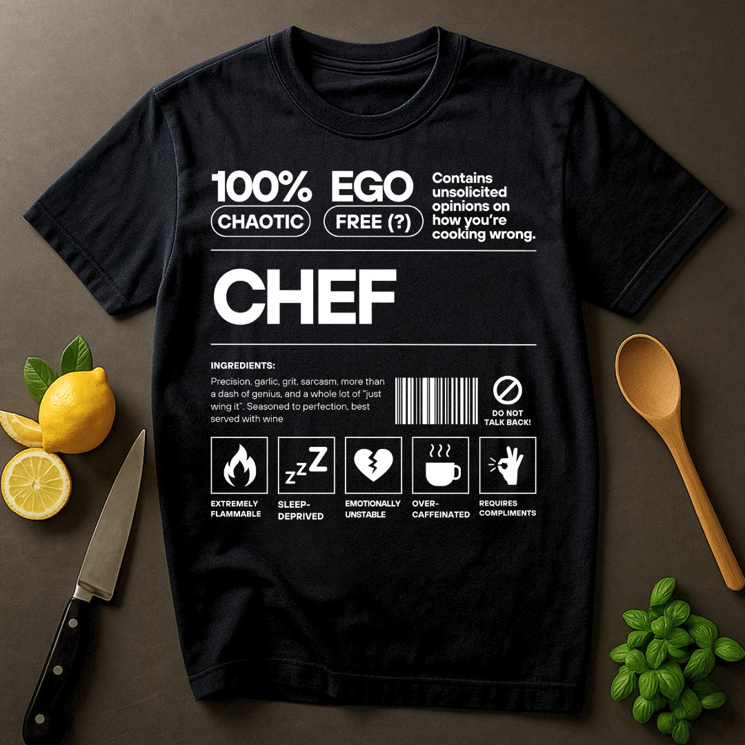Chef Barcode T-shirt