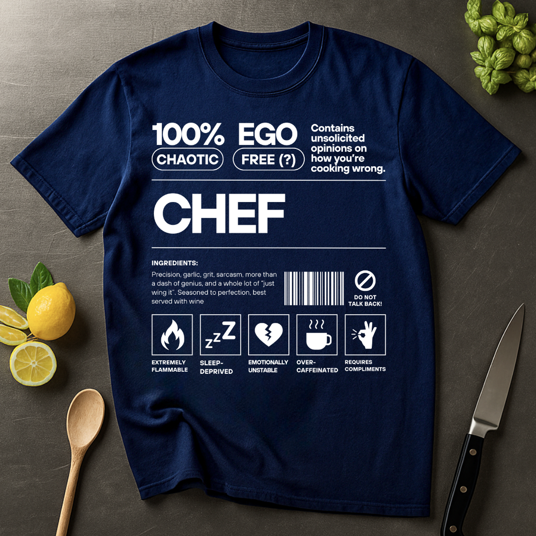 Chef Barcode T-shirt