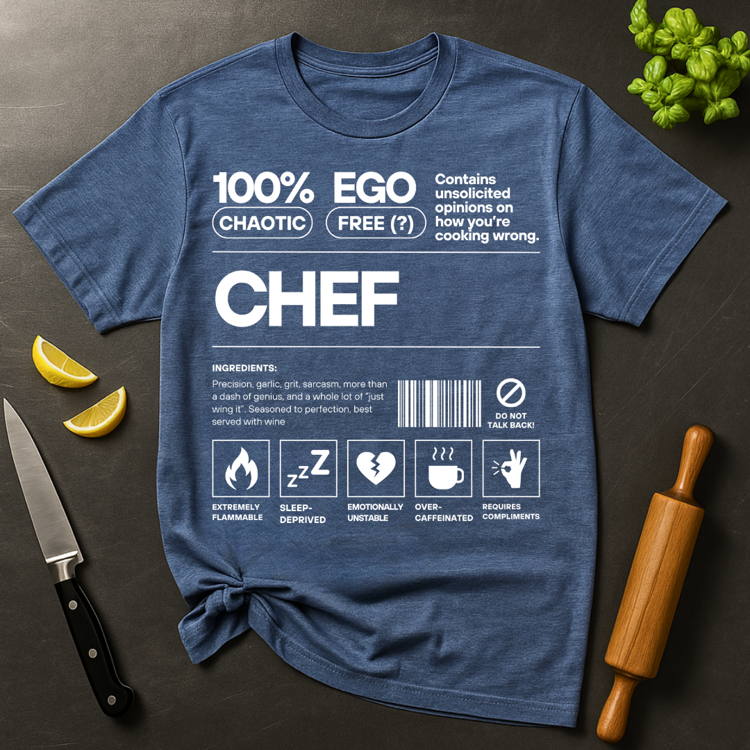 Chef Barcode T-shirt