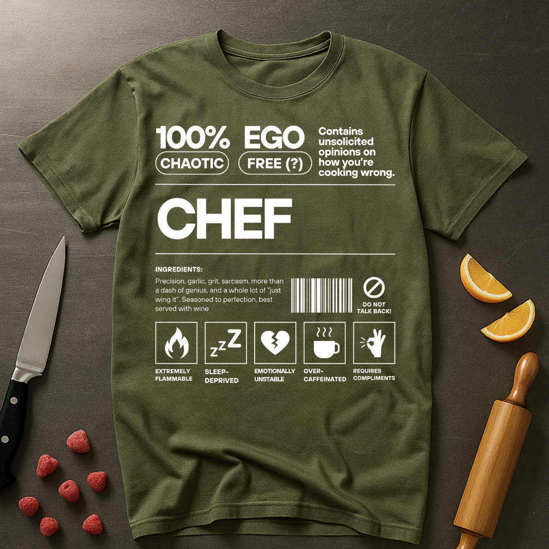Chef Barcode T-shirt