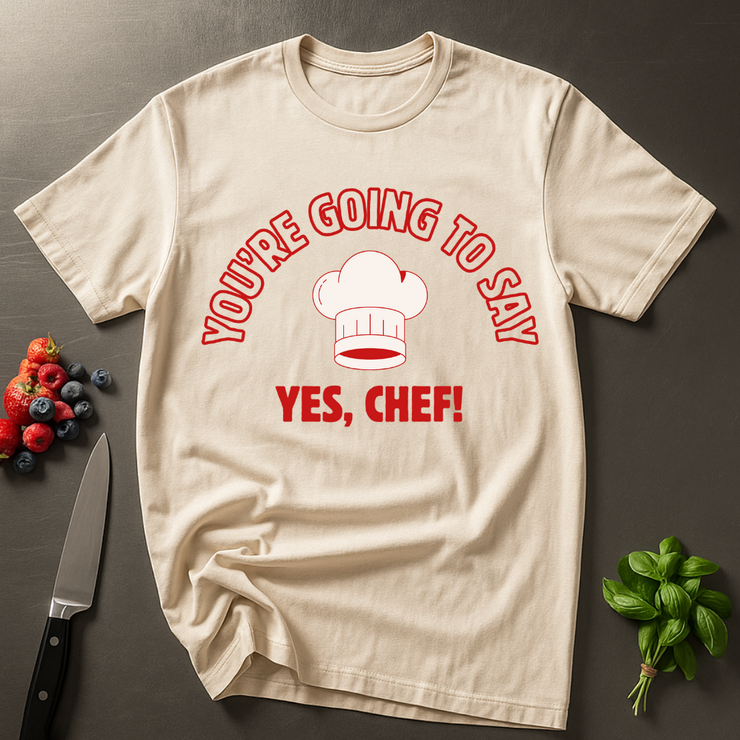 Call Me Yes Chef T-shirt