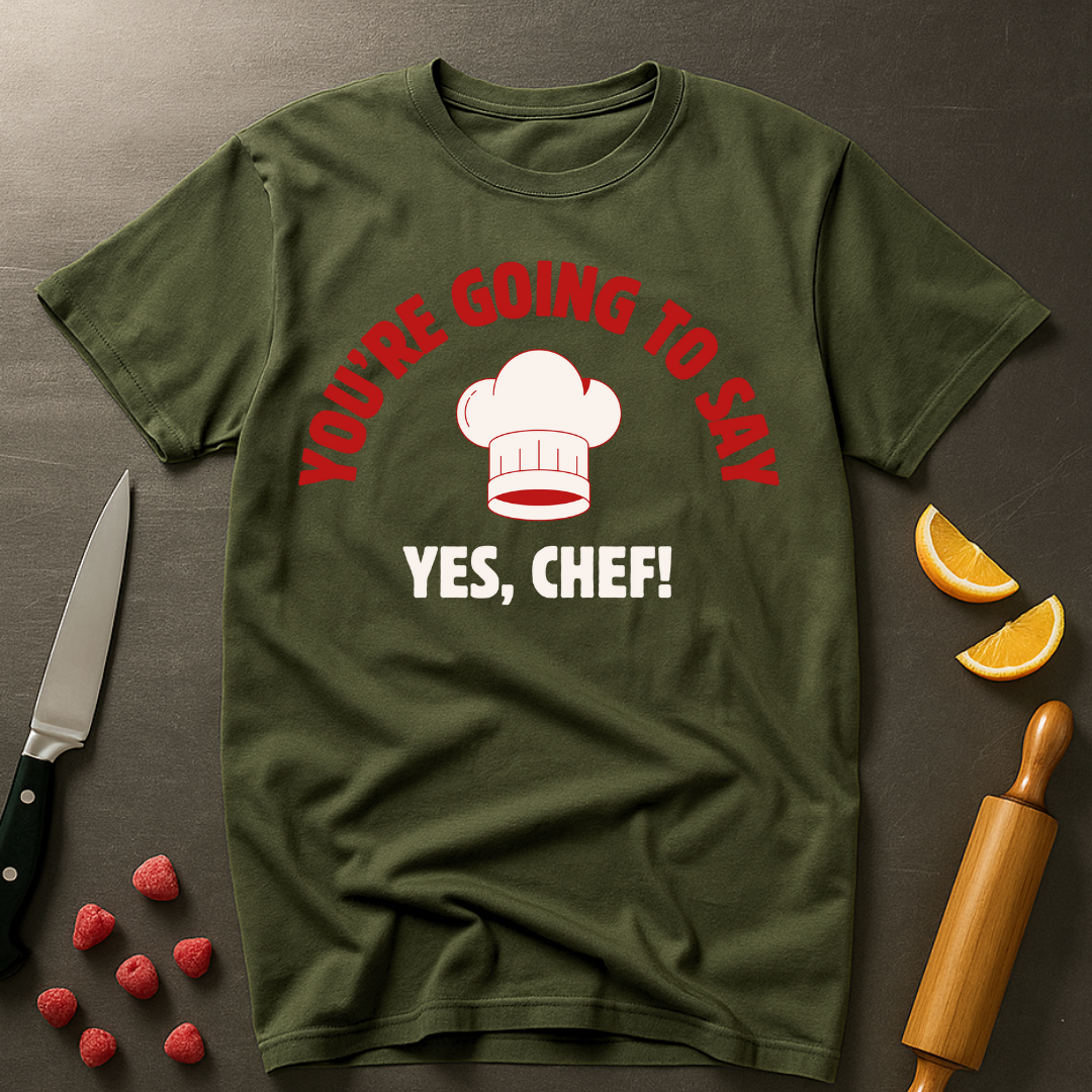 Call Me Yes Chef T-shirt