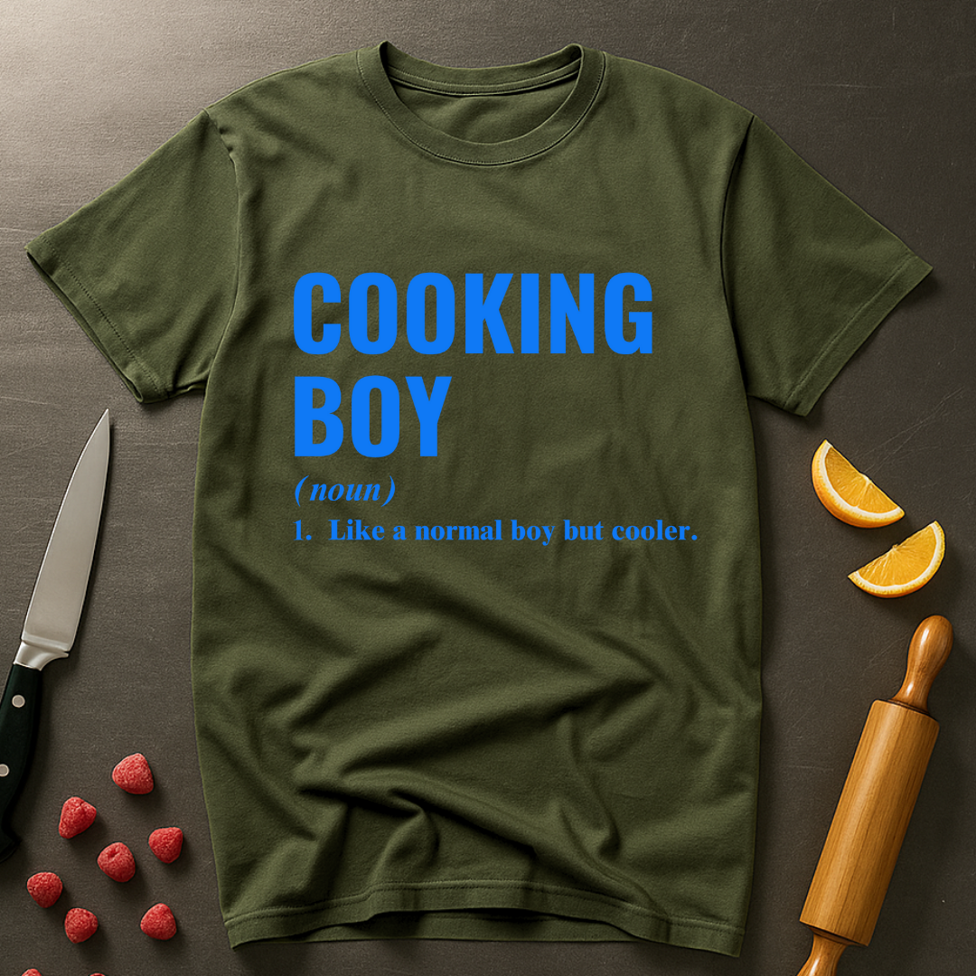 Cooking Boy T-shirt