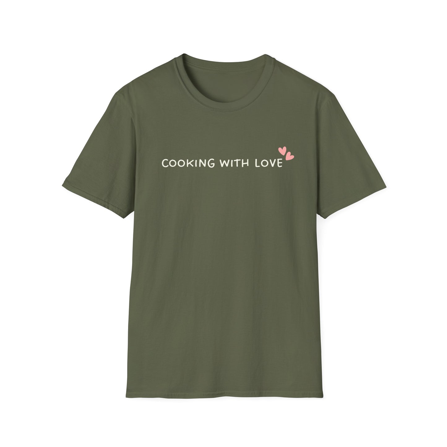 Cooking With Love Minimalistic T-shirt