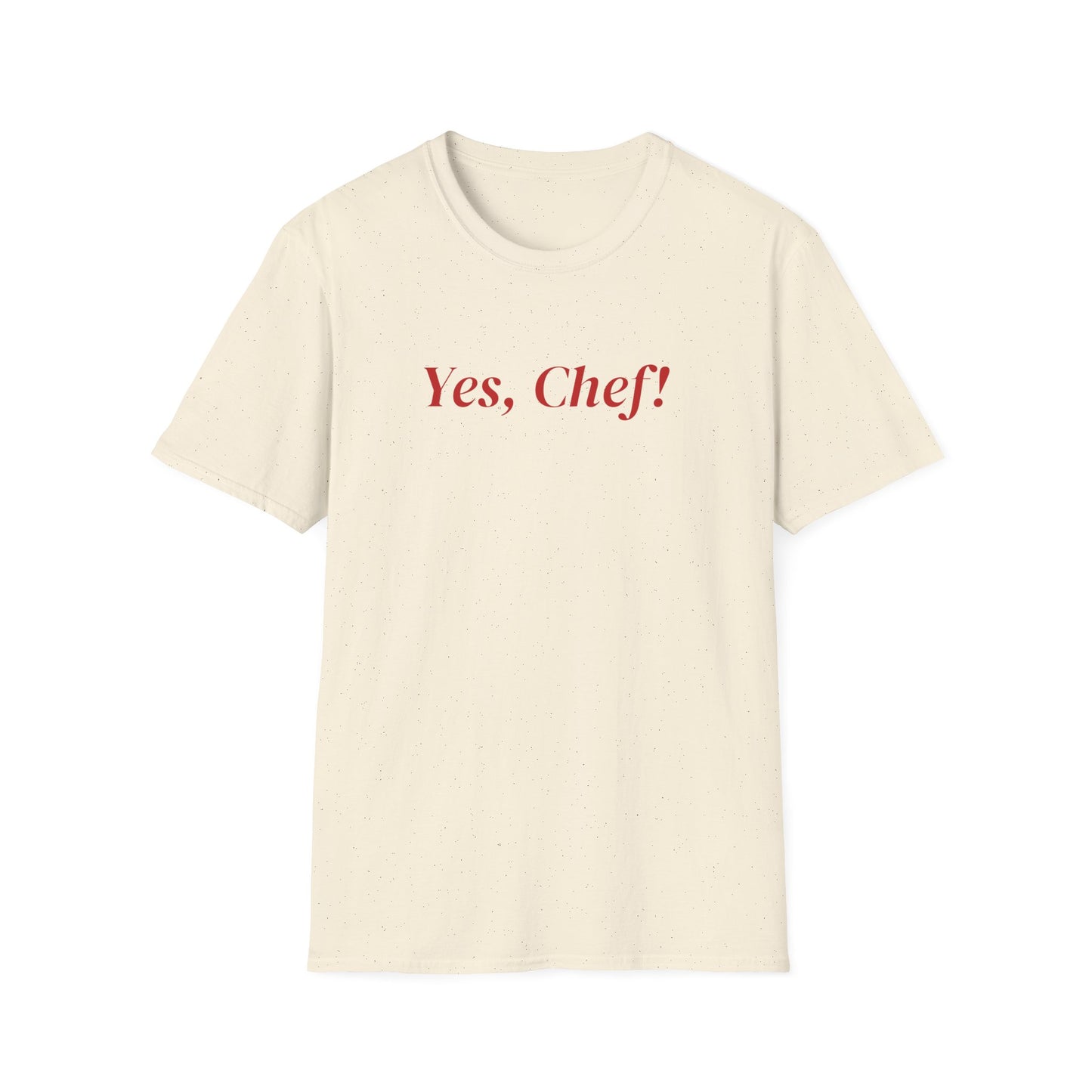 Yes Chef Serif T-shirt