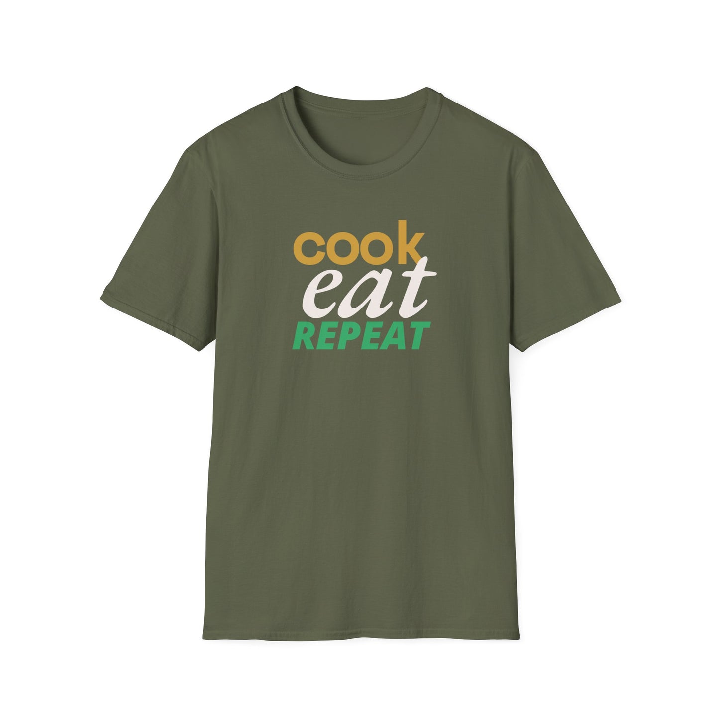 Cook Eat Repeat T-shirt