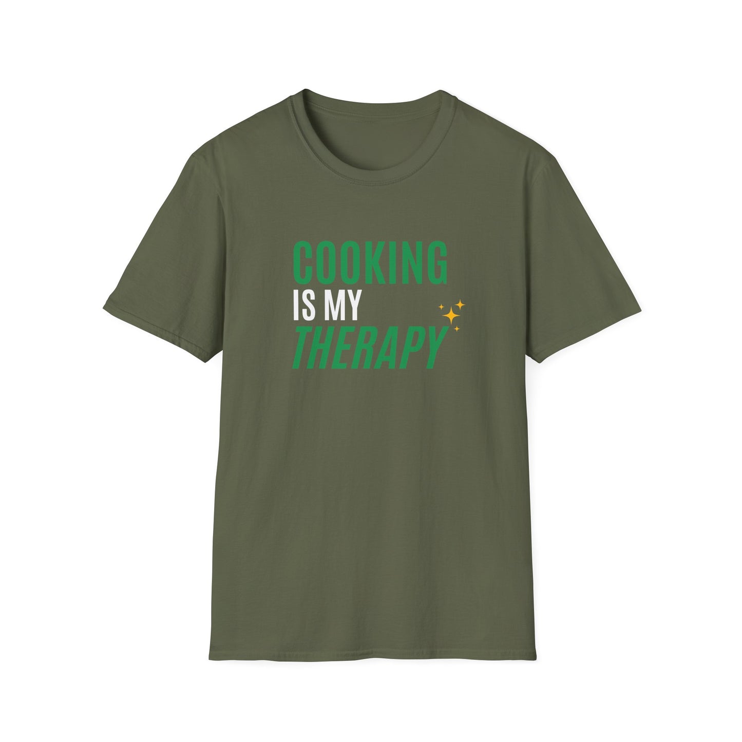 Cooking is Therapy T-shirt