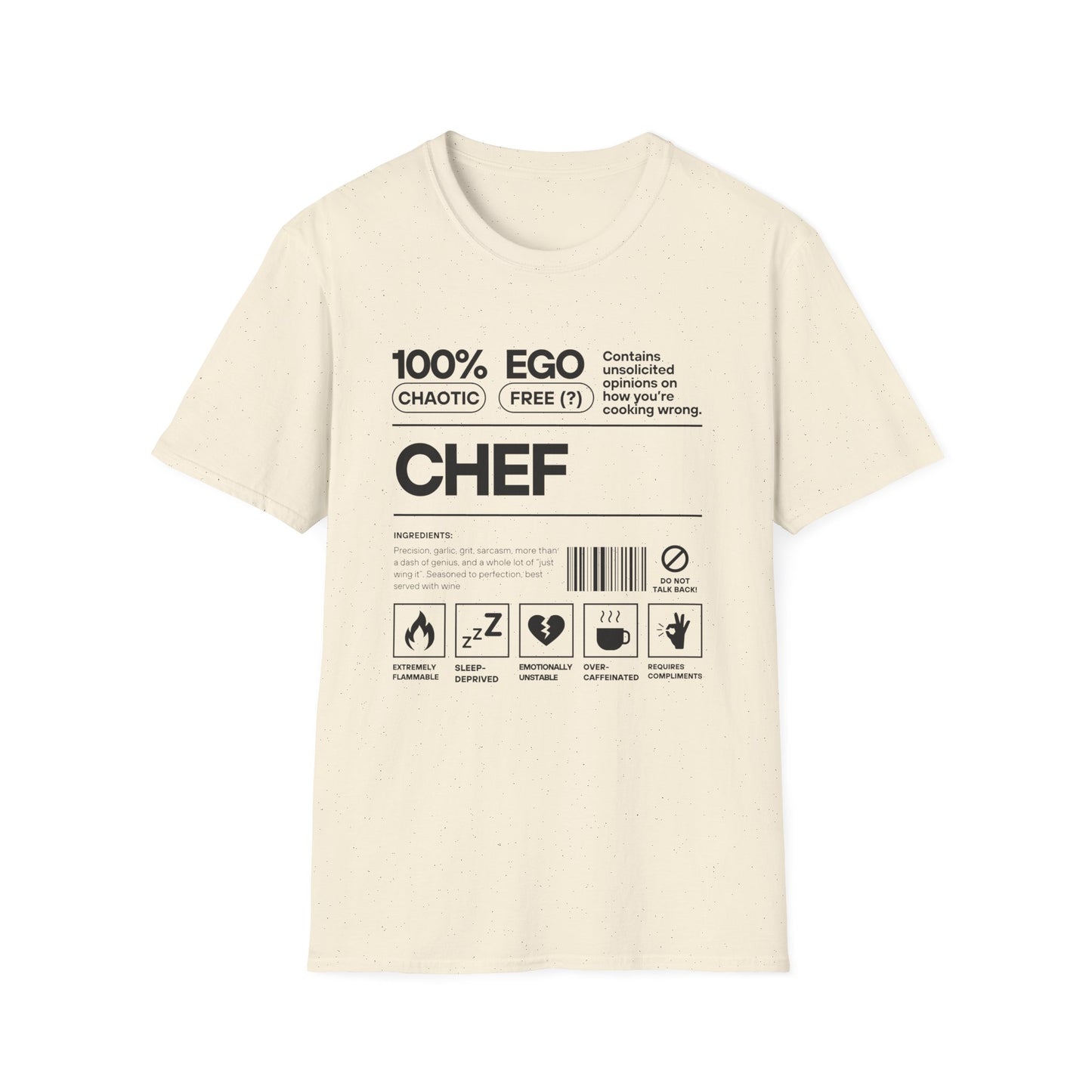 Chef Barcode T-shirt