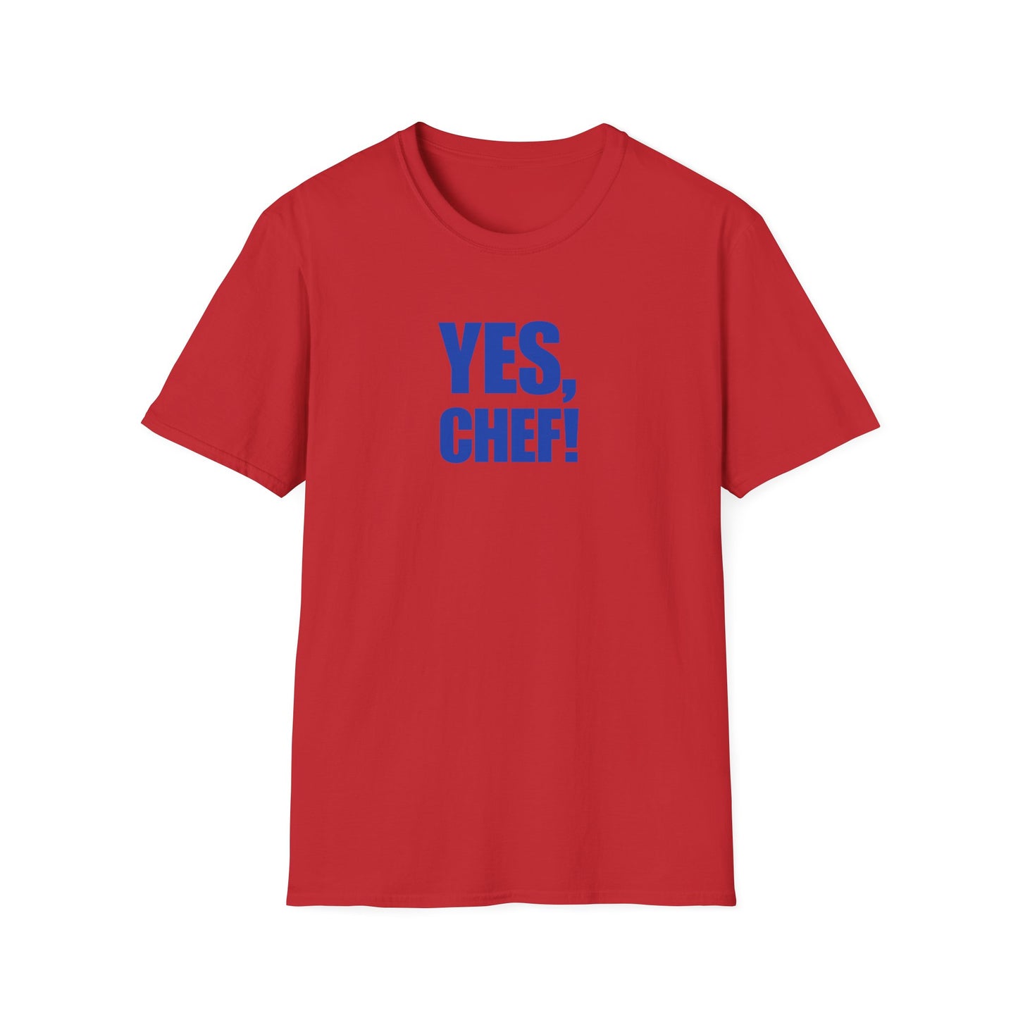 Yes Chef Blue T-shirt
