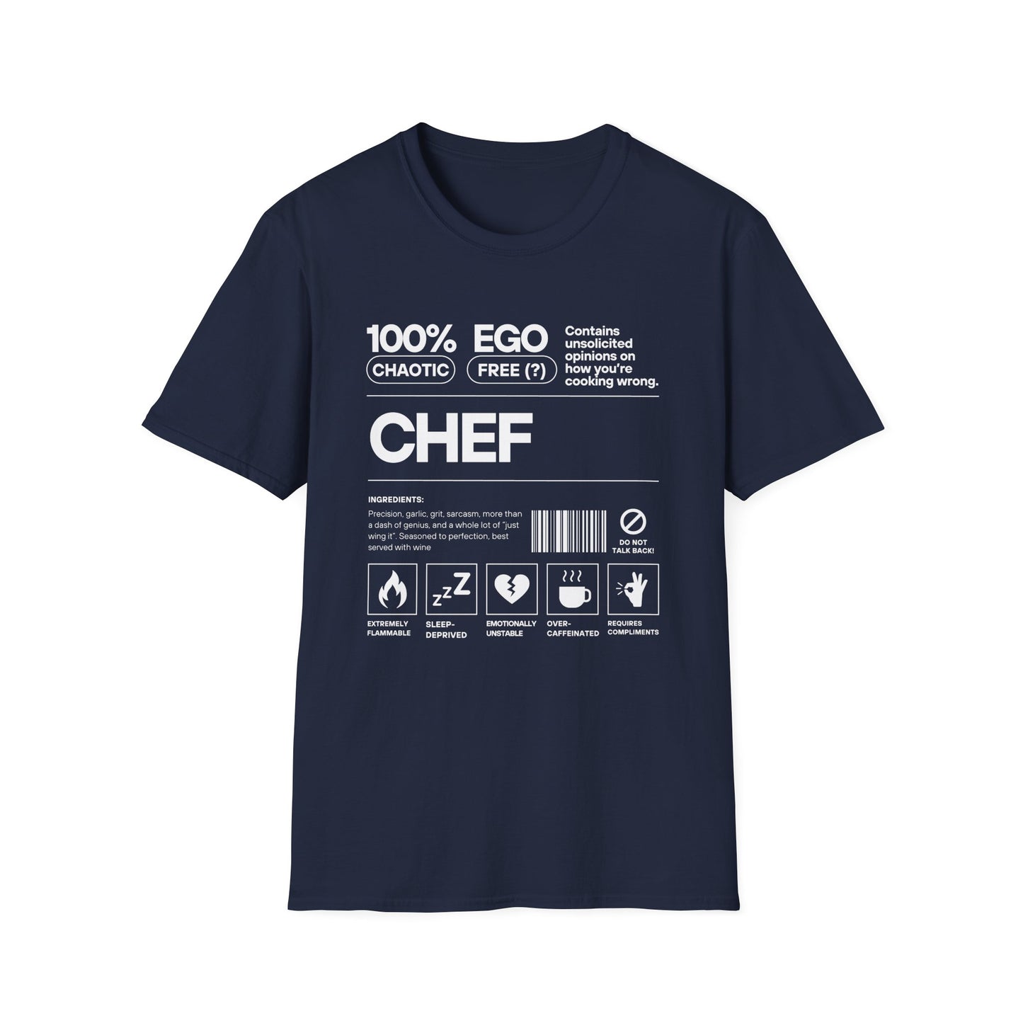 Chef Barcode T-shirt