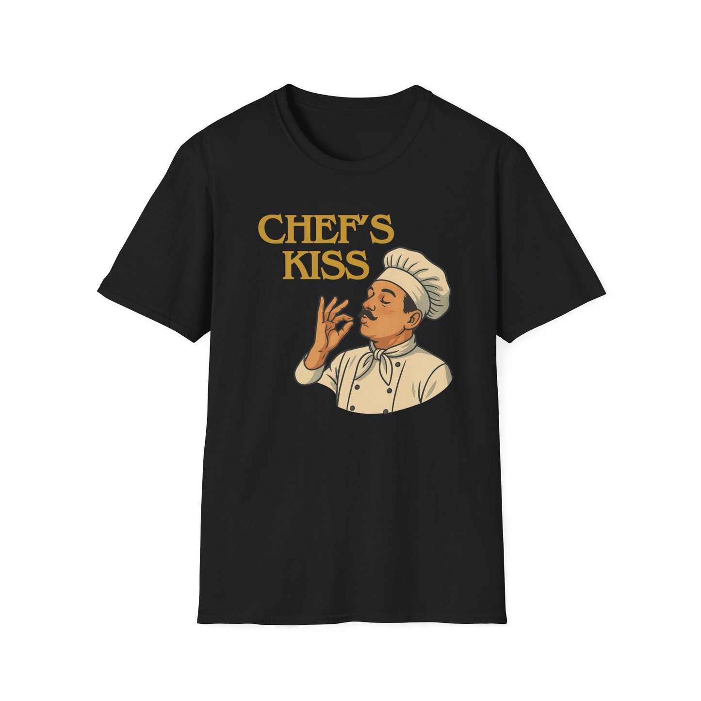 Chef's Kiss Golden T-shirt