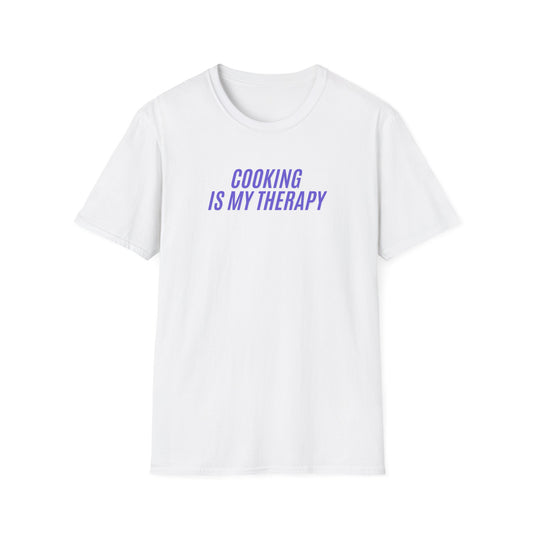 Cooking Is My Therapy T-shirt