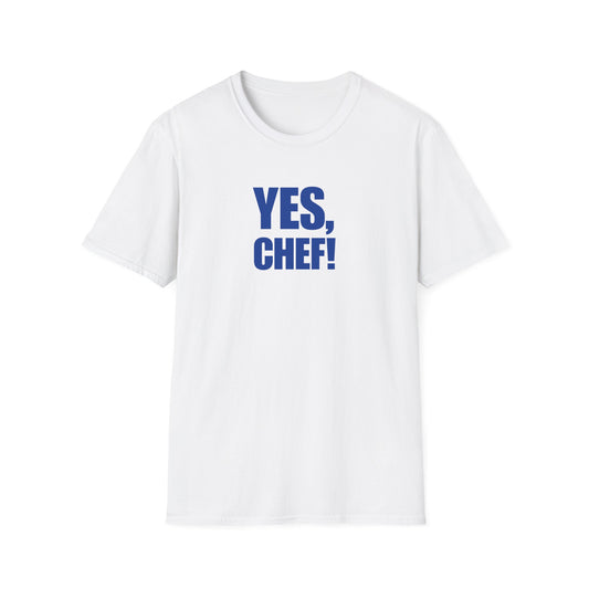 Yes Chef Blue T-shirt