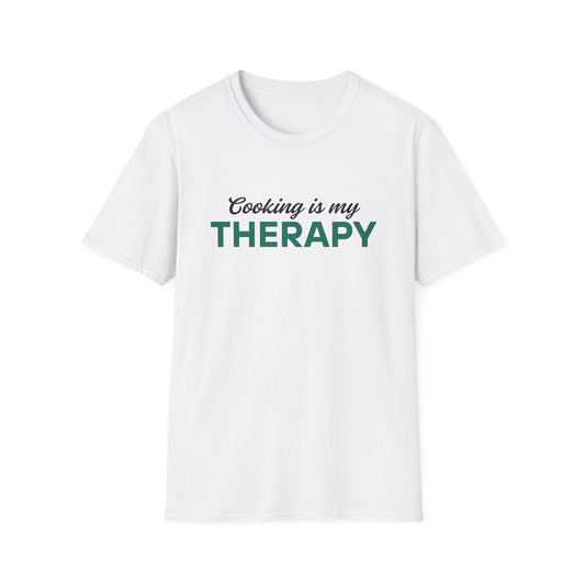 Cooking Is My Therapy T-shirt