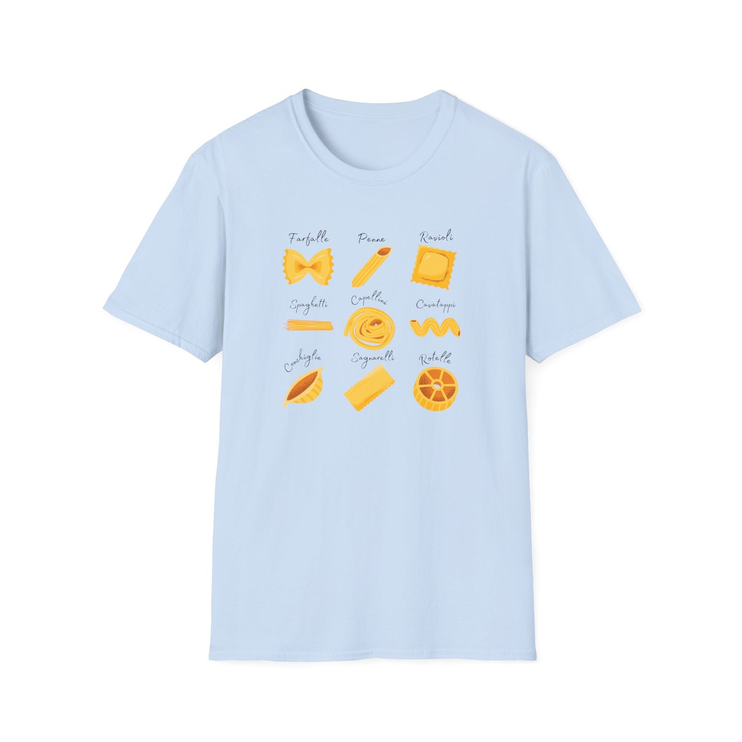 Every Shape of Pasta T-shirt