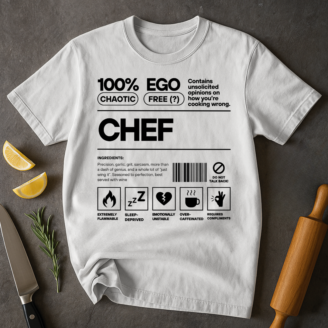 Chef Barcode T-shirt