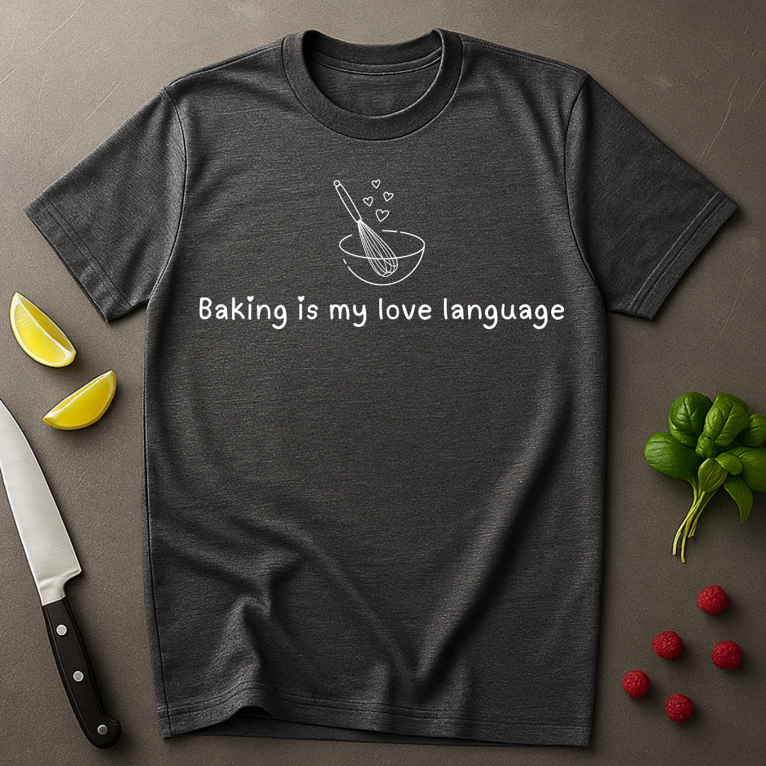 Baking Is My Love Language T-shirt