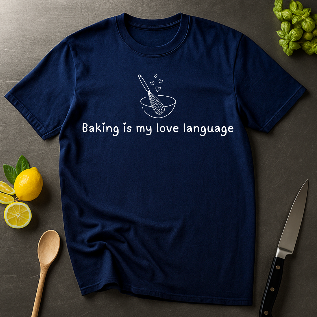 Baking Is My Love Language T-shirt