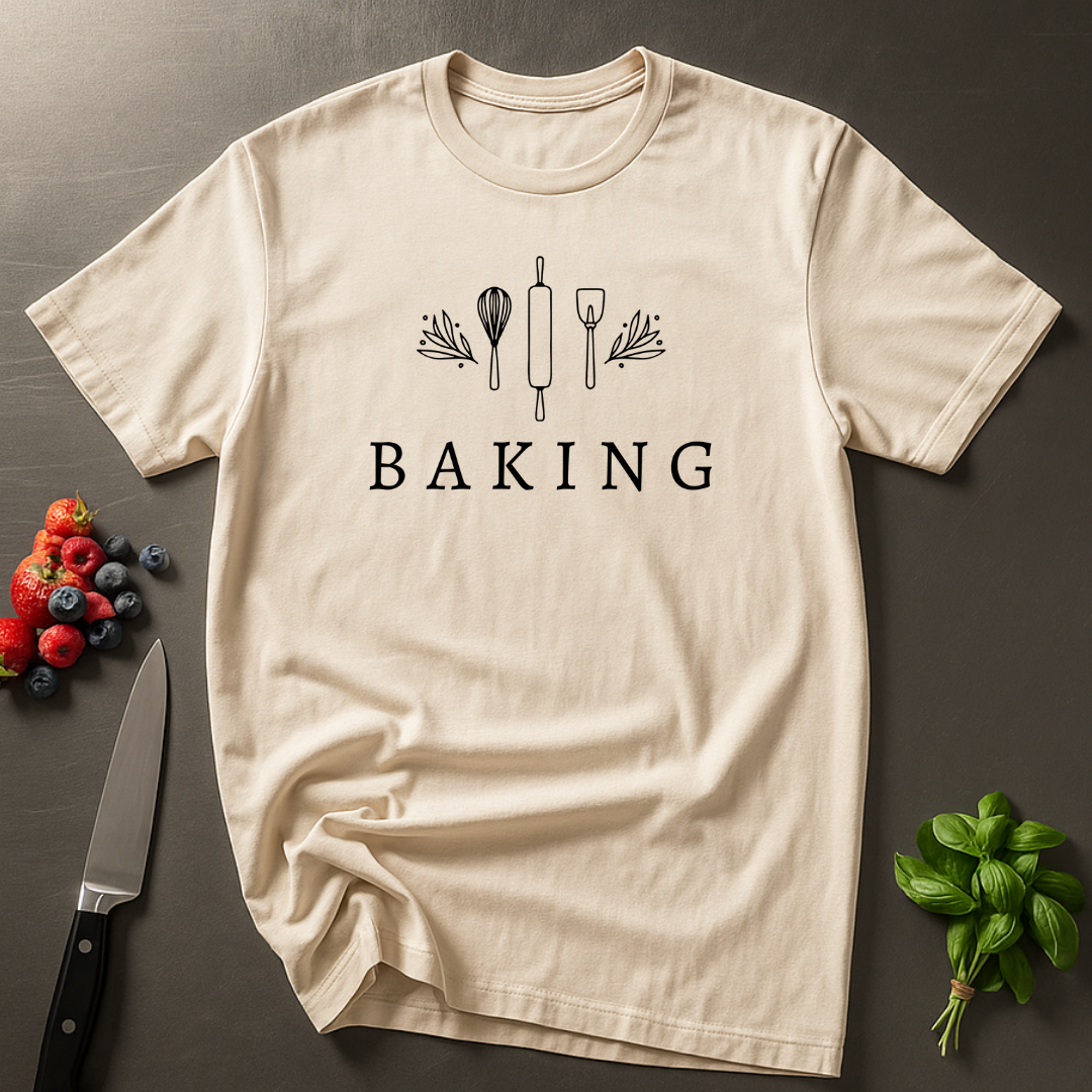 Baking Minimalistic T-shirt
