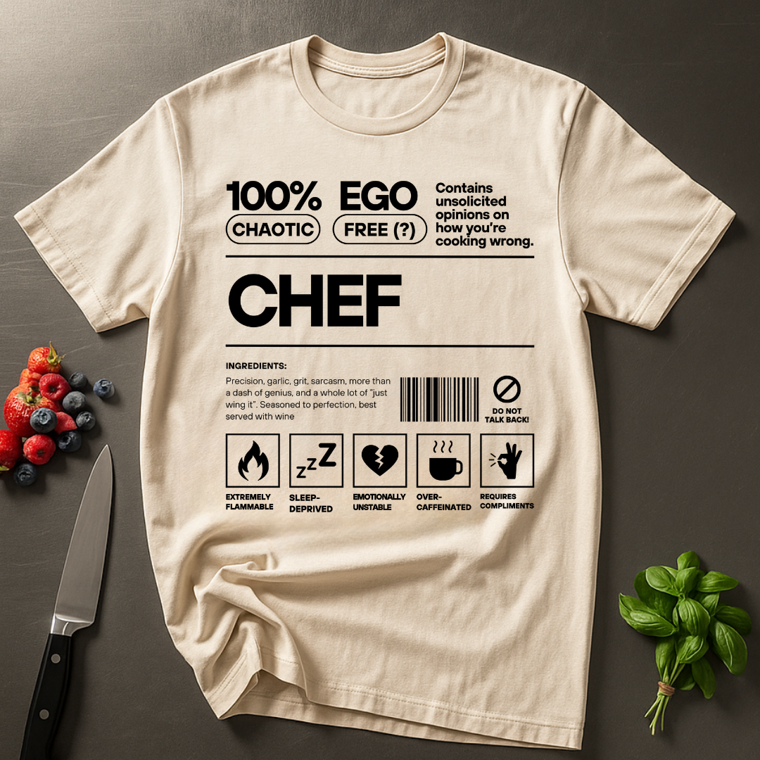 Chef Barcode T-shirt