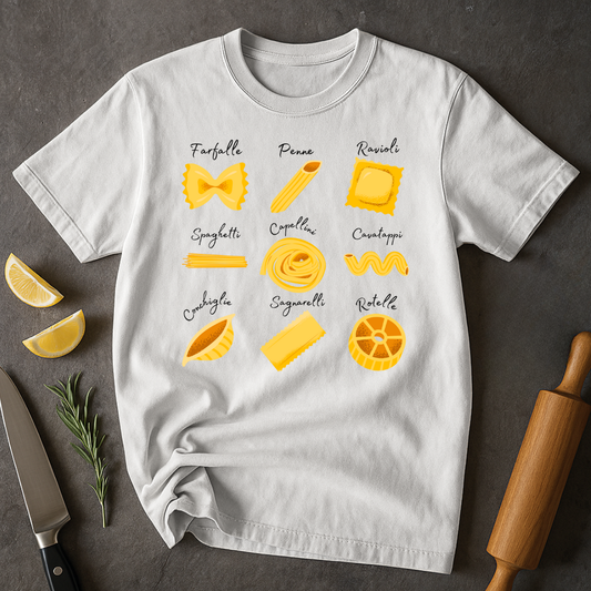Every Shape of Pasta T-shirt