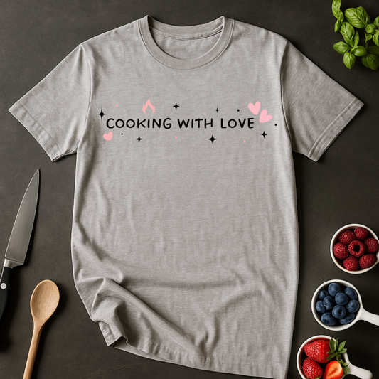 Cooking With Love T-shirt