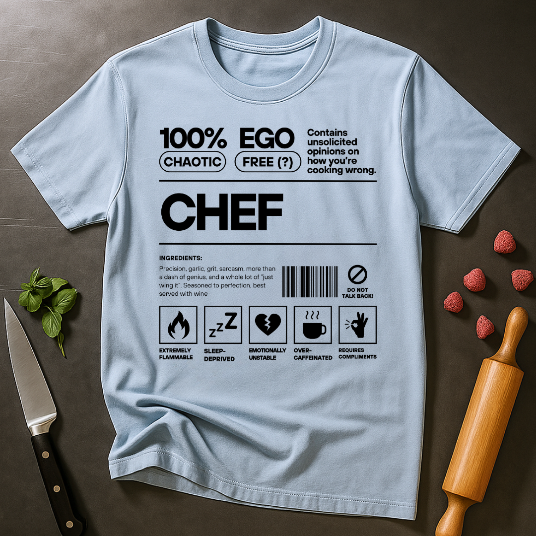 Chef Barcode T-shirt
