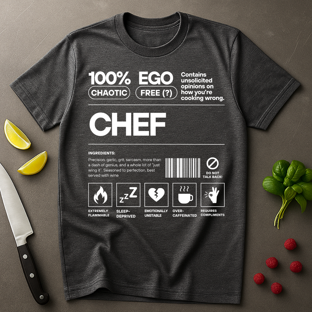 Chef Barcode T-shirt
