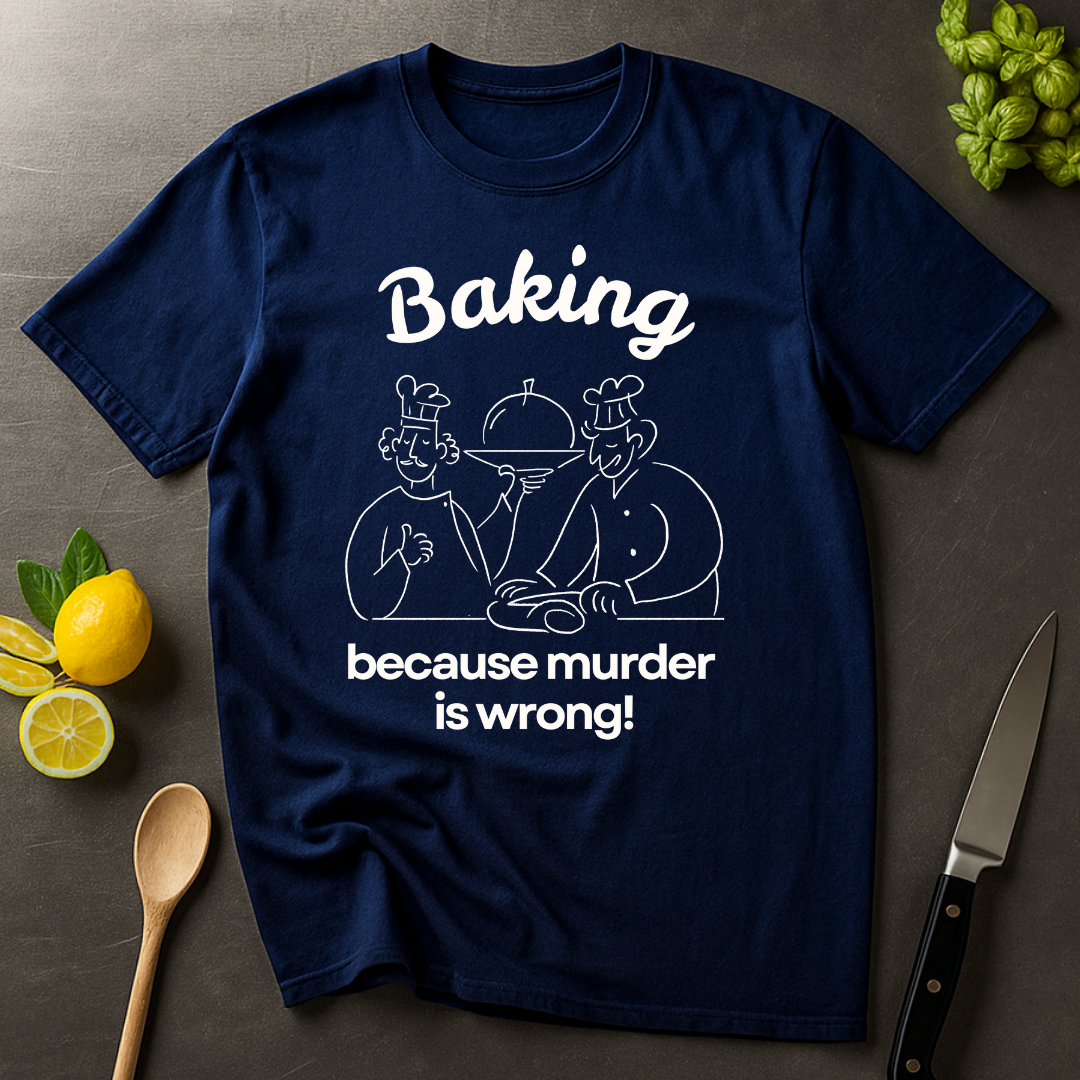 Baking Because T-shirt