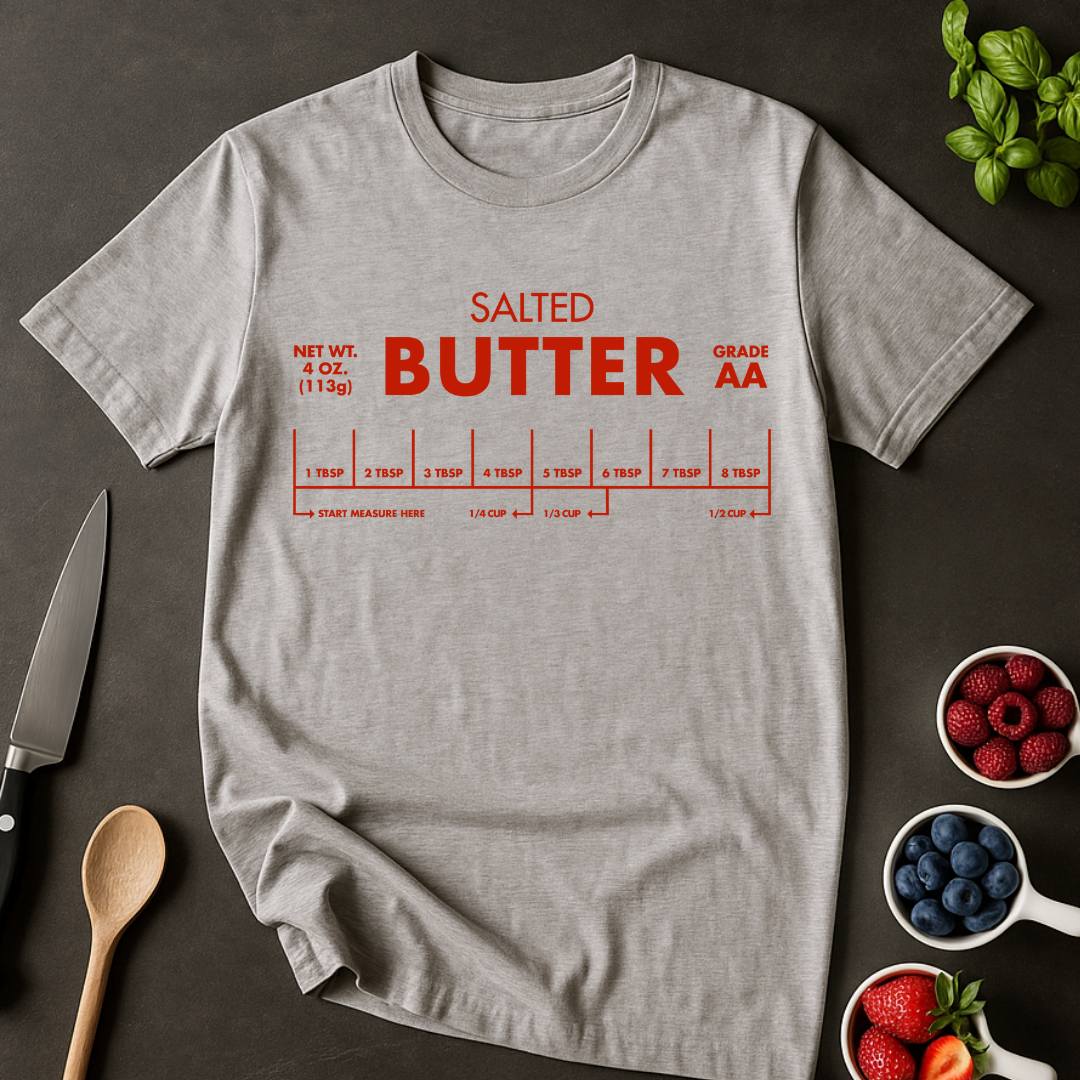 Salted Butter Red T-shirt