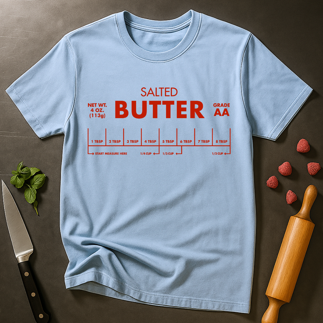 Salted Butter Red T-shirt