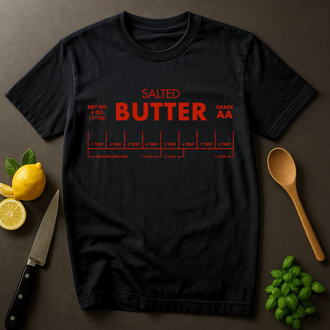 Salted Butter Red T-shirt