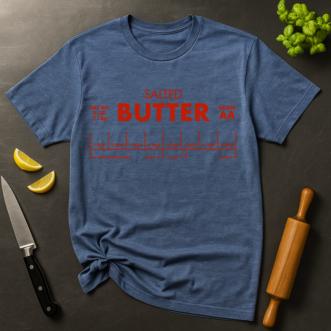 Salted Butter Red T-shirt