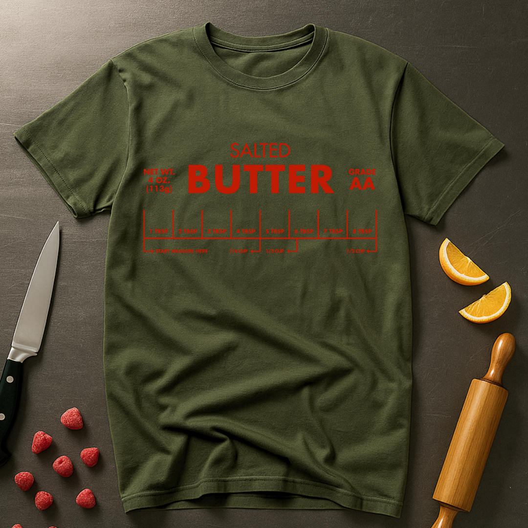 Salted Butter Red T-shirt