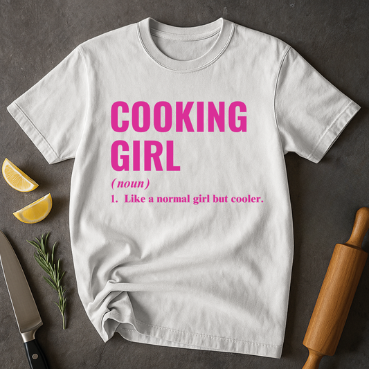 Cooking Girl T-shirt