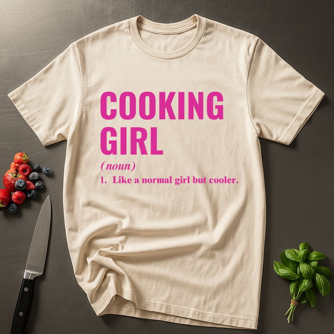 Cooking Girl T-shirt